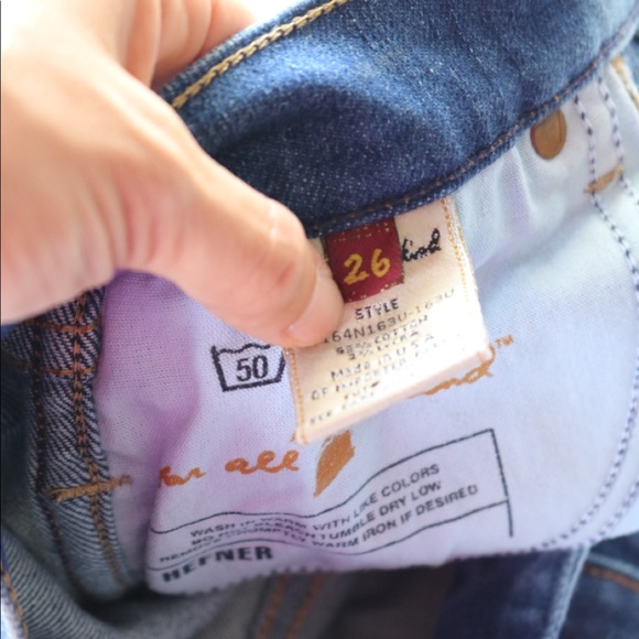 7 For All Mankind Jeans Hefner Sz: 26 - Picture 2 of 5